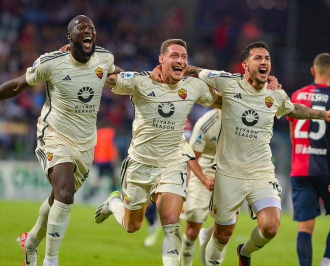 包含罗马主场胜卡利亚里，继续领跑积分榜的词条