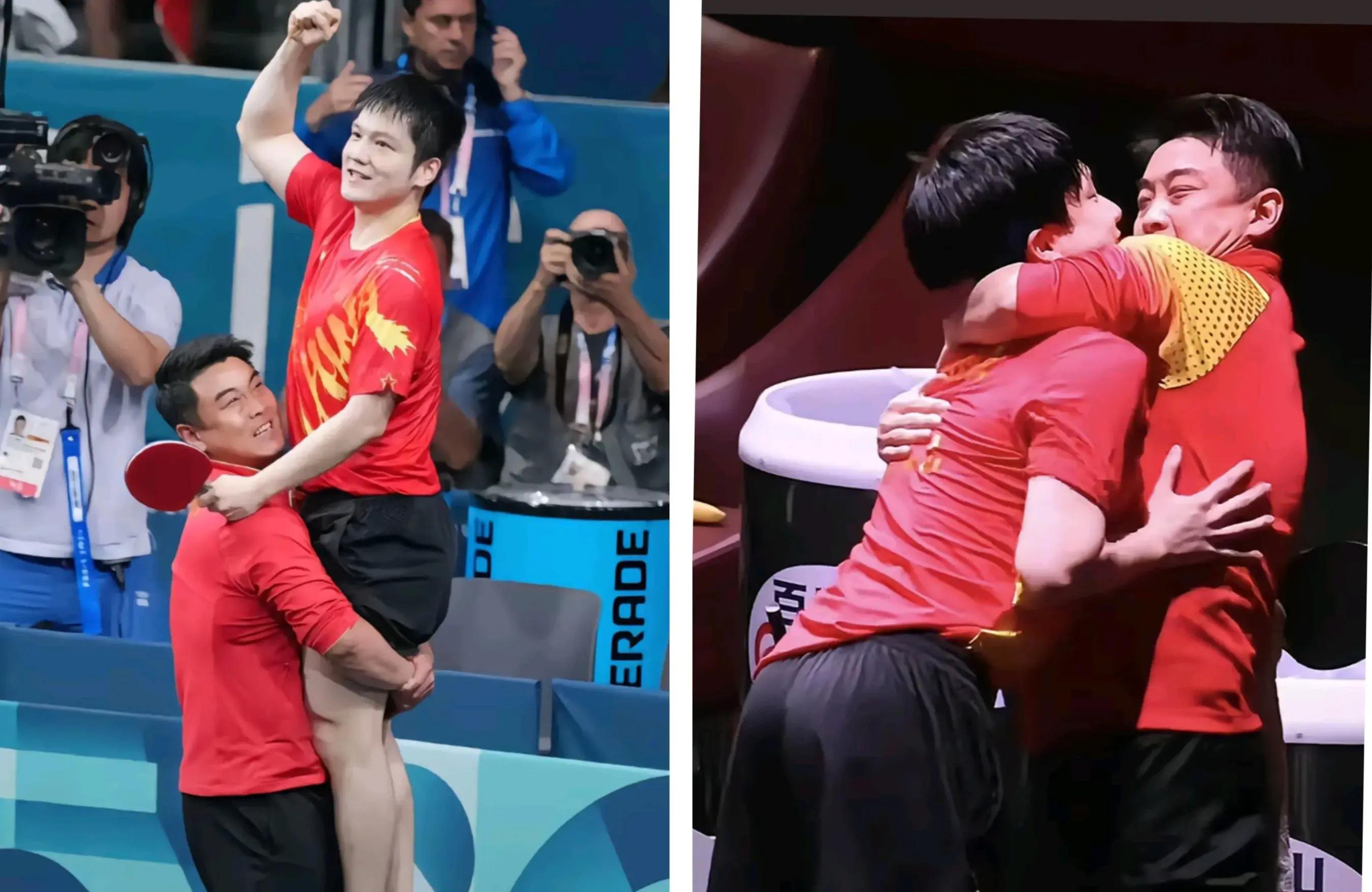 包含法国乒乓球队鏖战英国乒乓球队，王皓统治全场的词条