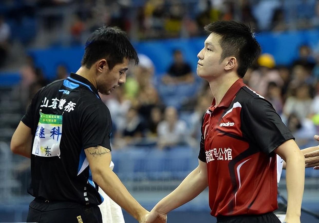 包含中国乒乓球队横扫奥地利乒乓球队，张继科爆发神勇的词条